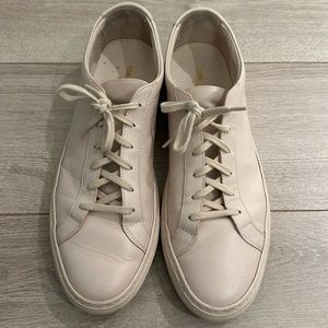 Men’s Matte Pink Common Projects Original Achilles Sneakers | Size 11